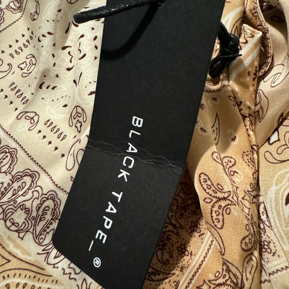 BLACK TAPE_ bandana maxi dress  97%polyester and 3% elastane adjustable straps - Picture 5 of 6